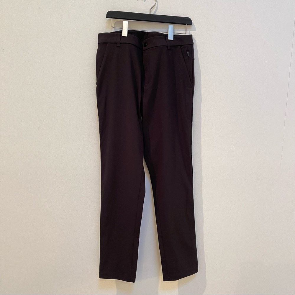Lululemon Commission Pants Black Size 34/34 NWT